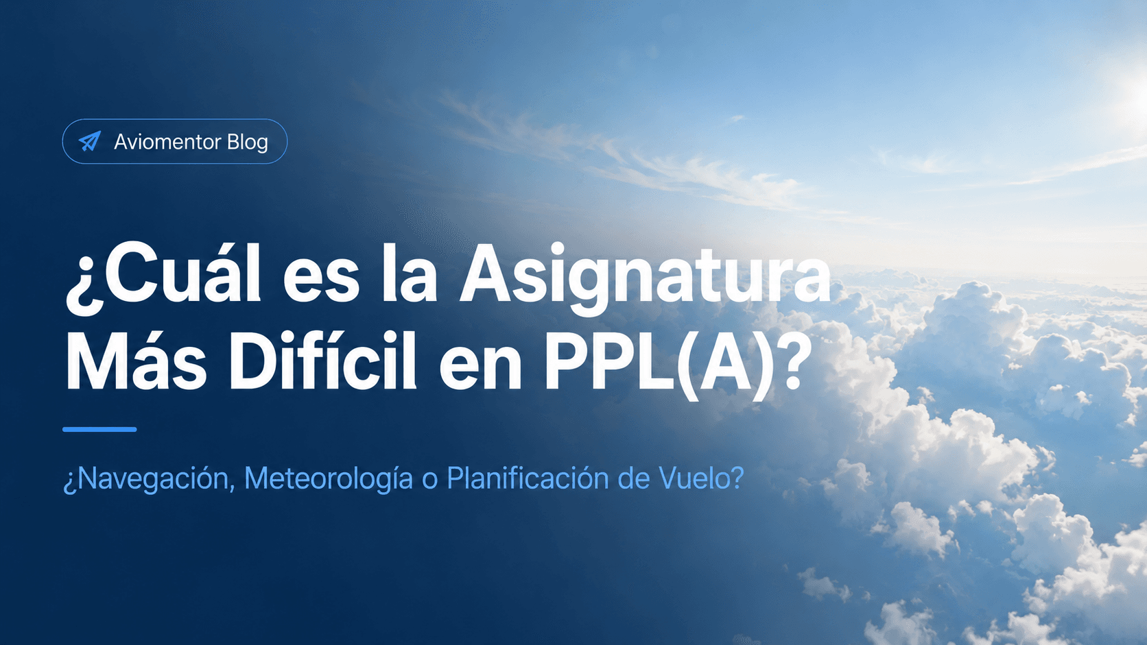 ¿Cuál es la asignatura más difícil del PPL(A)?