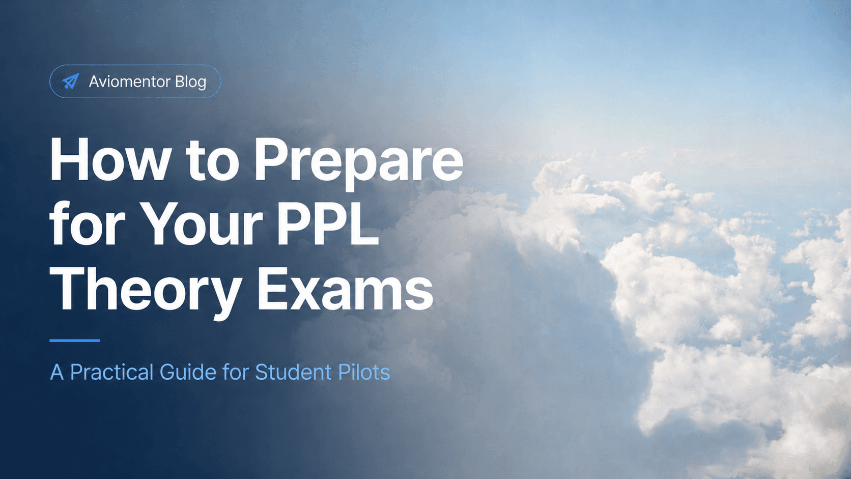 How to Prepare to your PPL theory exams